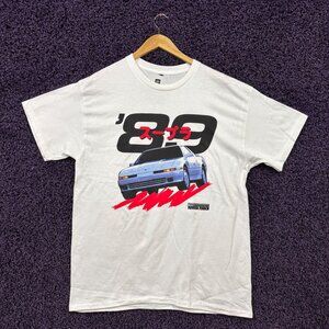 Toyota Supra Turbo 89 Japanese Sports Car Promo T-Shirt L